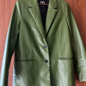 Zara Green Blazer